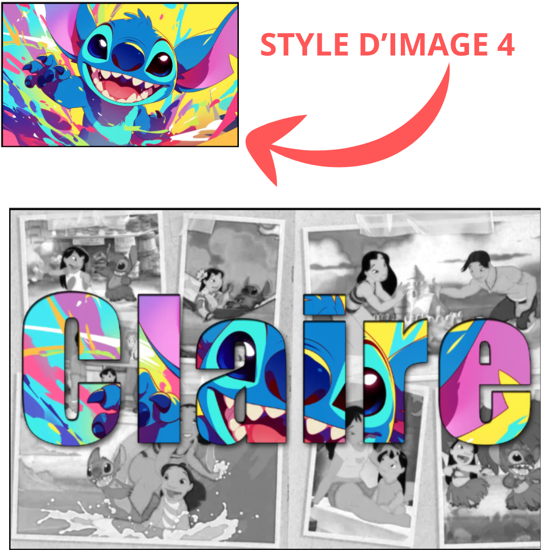 Dessin Personalissé Ohana